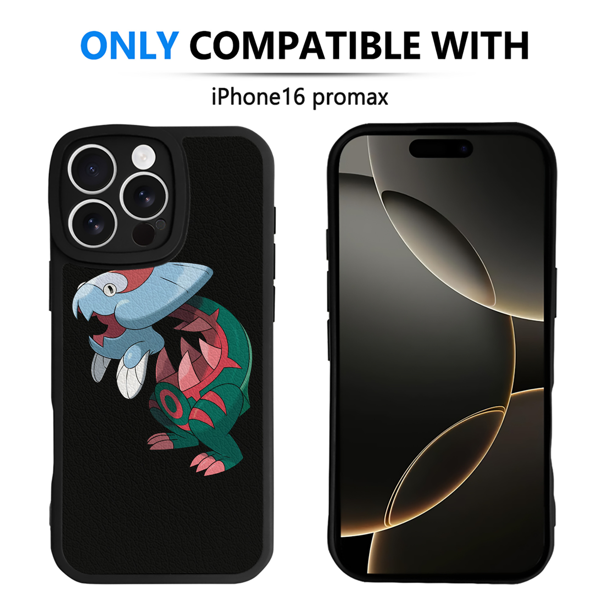 （画像用） ポケットモンスター Pokémon 【iPhone 16シリーズ対応】シリコンスマホケース（レザー調） 材質：シリコン